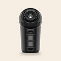 Galaxy Starry Sky Projector, front view on a plain background